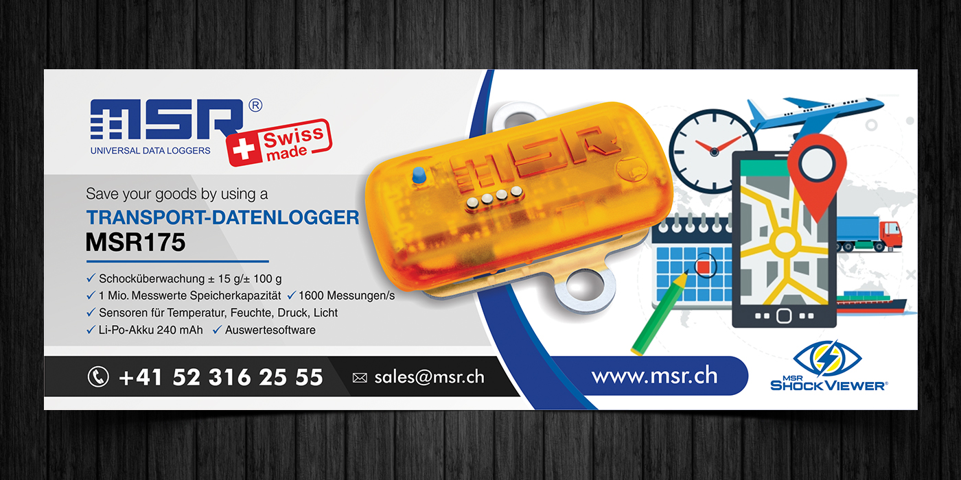 Werbe-Design von ecorokerz für MSR Electronics GmbH | Design #17466749