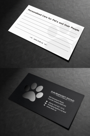 Diseño de Tarjeta de Presentación por INDIAN_Ashok para Davenport Road Animal Hospital | Diseño: #17465132