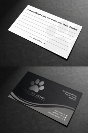 Diseño de Tarjeta de Presentación por INDIAN_Ashok para Davenport Road Animal Hospital | Diseño: #17465134