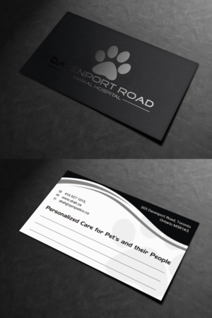 Diseño de Tarjeta de Presentación por INDIAN_Ashok para Davenport Road Animal Hospital | Diseño: #17465137