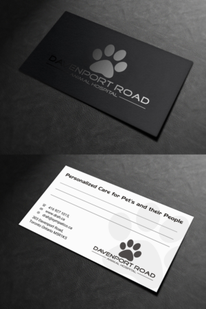 Diseño de Tarjeta de Presentación por INDIAN_Ashok para Davenport Road Animal Hospital | Diseño: #17465139