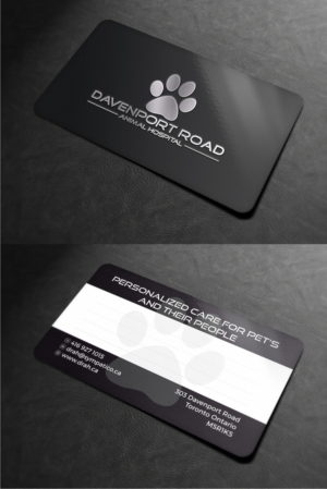 Diseño de Tarjeta de Presentación por Atvento Graphics para Davenport Road Animal Hospital | Diseño: #17540455