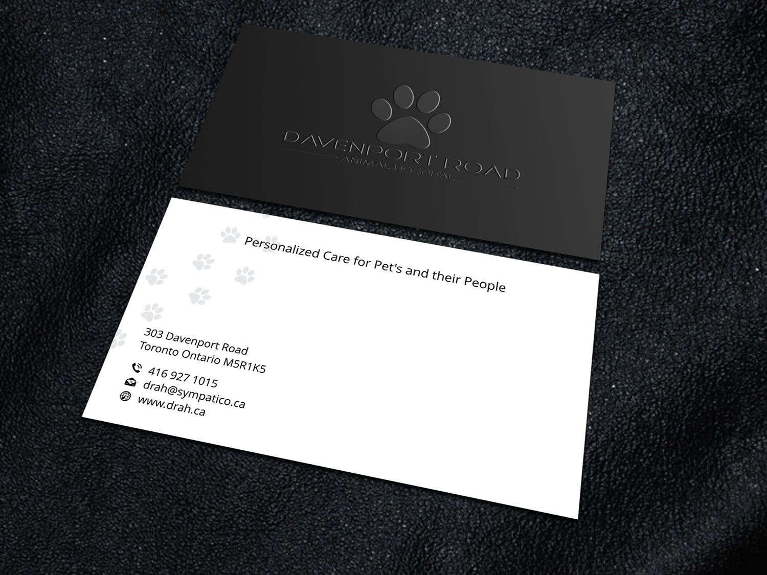Design de Carte de Visite par Xpert pour Davenport Road Animal Hospital | Design #17524809