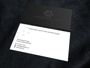 Diseño de Tarjeta de Presentación por Xpert para Davenport Road Animal Hospital | Diseño: #17524809