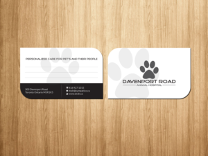 Diseño de Tarjeta de Presentación por Creations Box 2015 para Davenport Road Animal Hospital | Diseño: #17489718
