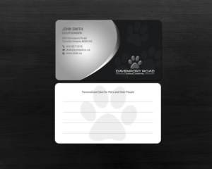 Design de Carte de Visite par chandrayaan.creative pour Davenport Road Animal Hospital | Design : #17466597