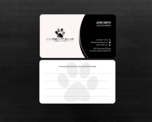 Design de Carte de Visite par chandrayaan.creative pour Davenport Road Animal Hospital | Design : #17467023