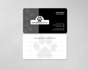 Design de Carte de Visite par chandrayaan.creative pour Davenport Road Animal Hospital | Design : #17467591