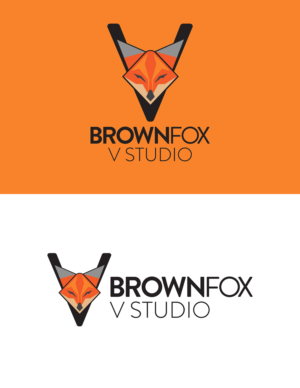 Brown Fox V Studio | Logo Design by JLAGO
