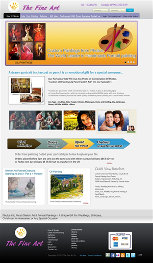 Web Design by pb for this project | Design: #632176