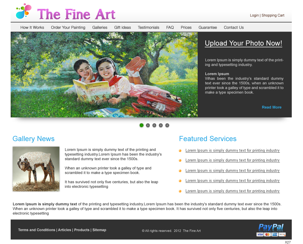 Web Design by pb for this project | Design #633013