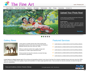 Web Design by pb for this project | Design: #633013