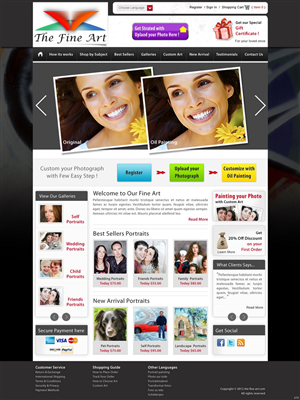 Web Design by pb for this project | Design: #635212