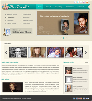 Web Design by pb for this project | Design: #635216
