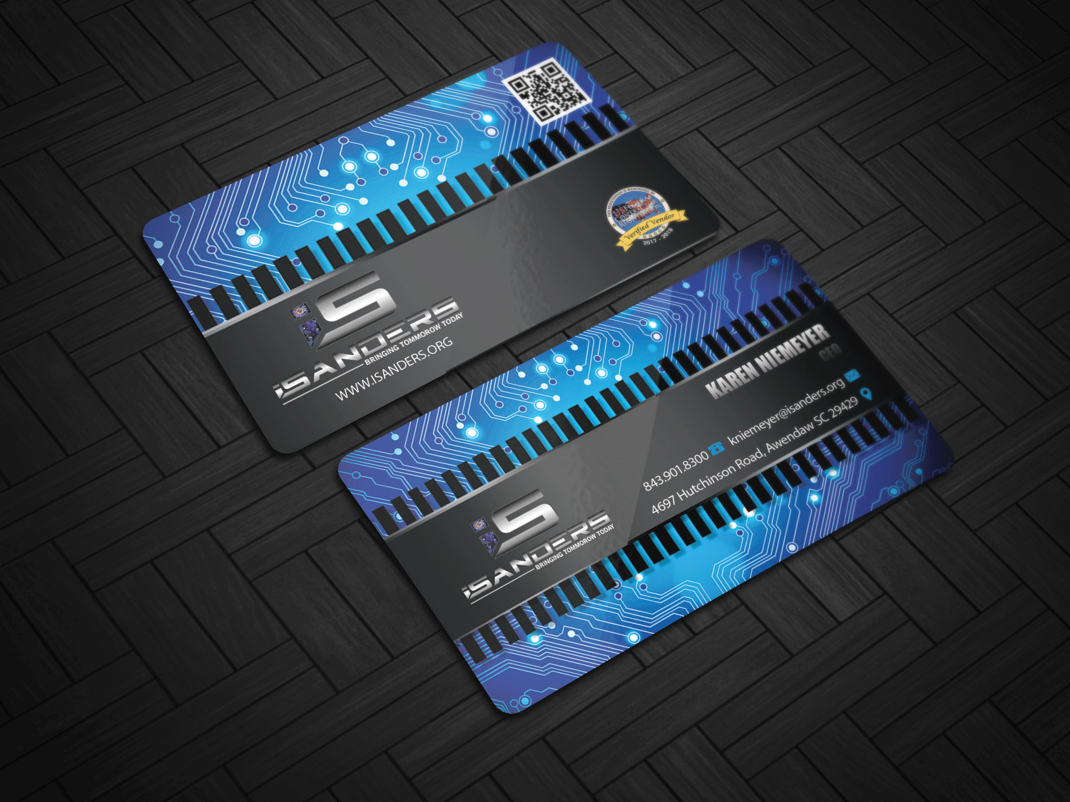 Design de Carte de Visite par Riz' pour iSanders Enterprise, LLC | Design #17471049