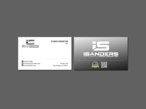 Business Card Design by Creations Box 2015 for iSanders Enterprise, LLC | Design: #17469075