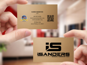 Business Card Design by Creations Box 2015 for iSanders Enterprise, LLC | Design: #17469092