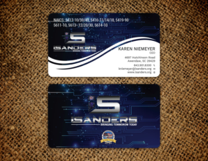Diseño de Tarjeta de Presentación por Tripti Ranjan Gain para iSanders Enterprise, LLC | Diseño: #17506266
