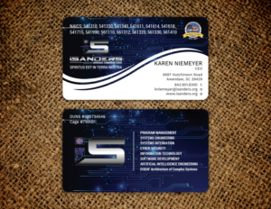 Diseño de Tarjeta de Presentación por Tripti Ranjan Gain para iSanders Enterprise, LLC | Diseño: #17520811