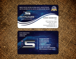 Diseño de Tarjeta de Presentación por Tripti Ranjan Gain para iSanders Enterprise, LLC | Diseño: #17533373