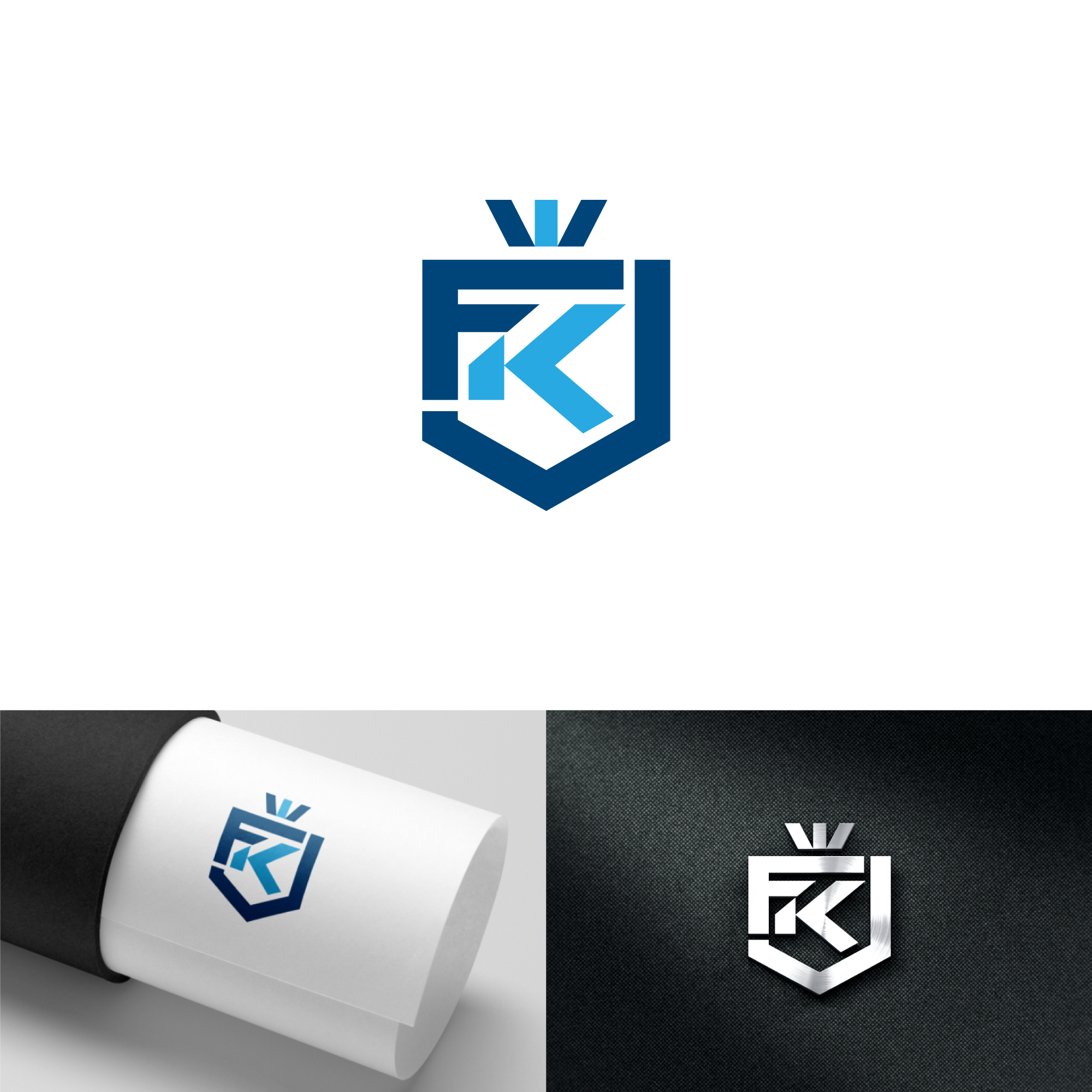 Logo Design by webeezine for NV Fitness Academy  | Design #28720116