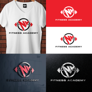 Logo Design by Aliza Creative for NV Fitness Academy  | Design: #17458371