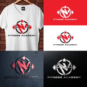 Logo Design by Aliza Creative for NV Fitness Academy  | Design: #17458458