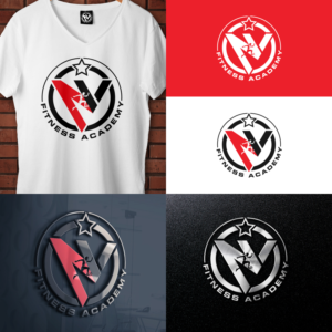 Logo Design by Aliza Creative for NV Fitness Academy  | Design: #17468706
