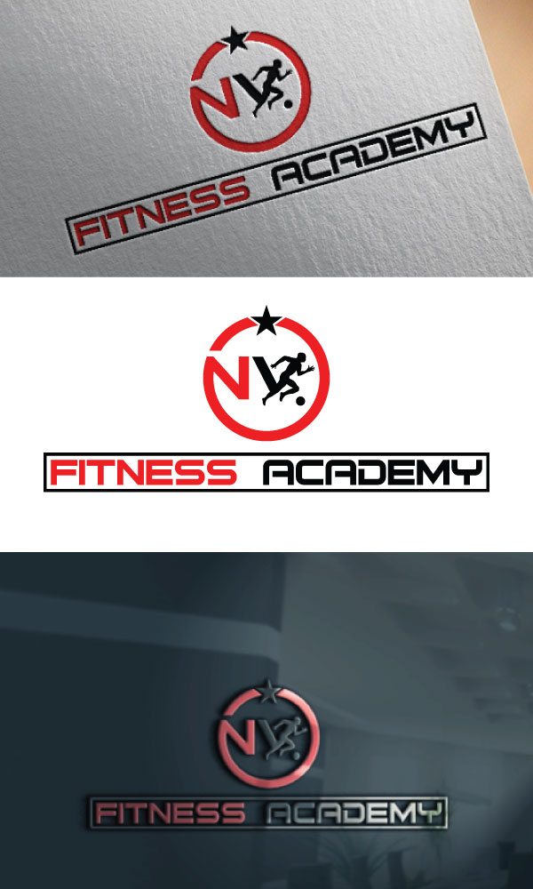 Logo Design by apple two for NV Fitness Academy  | Design: #17547255