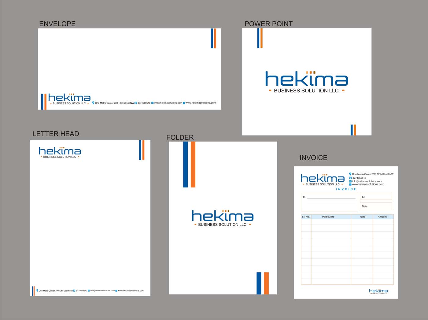 Stationery Design by yadavsushil for this project | Design #17581117