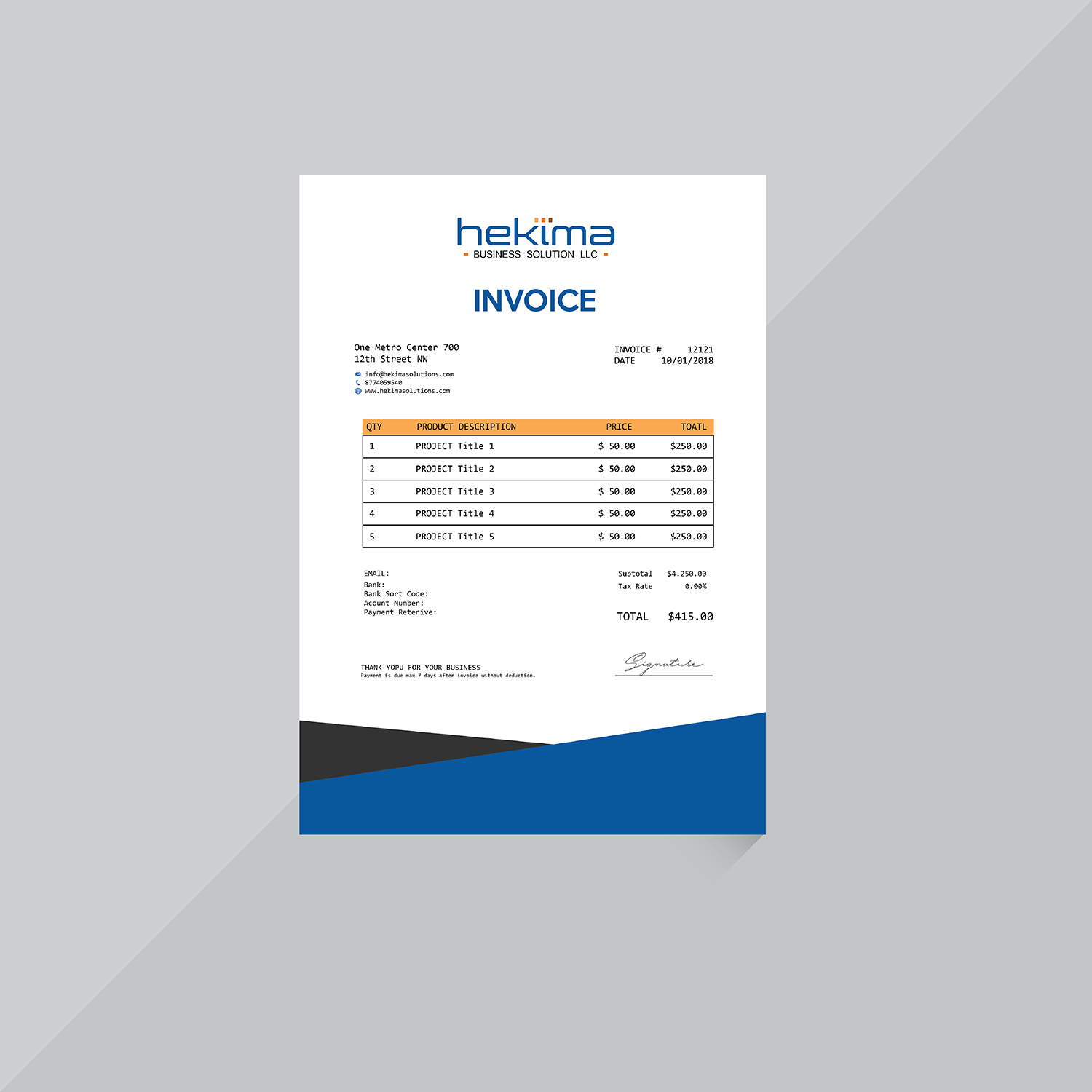 Stationery Design by bdesigner9 for this project | Design #17655041