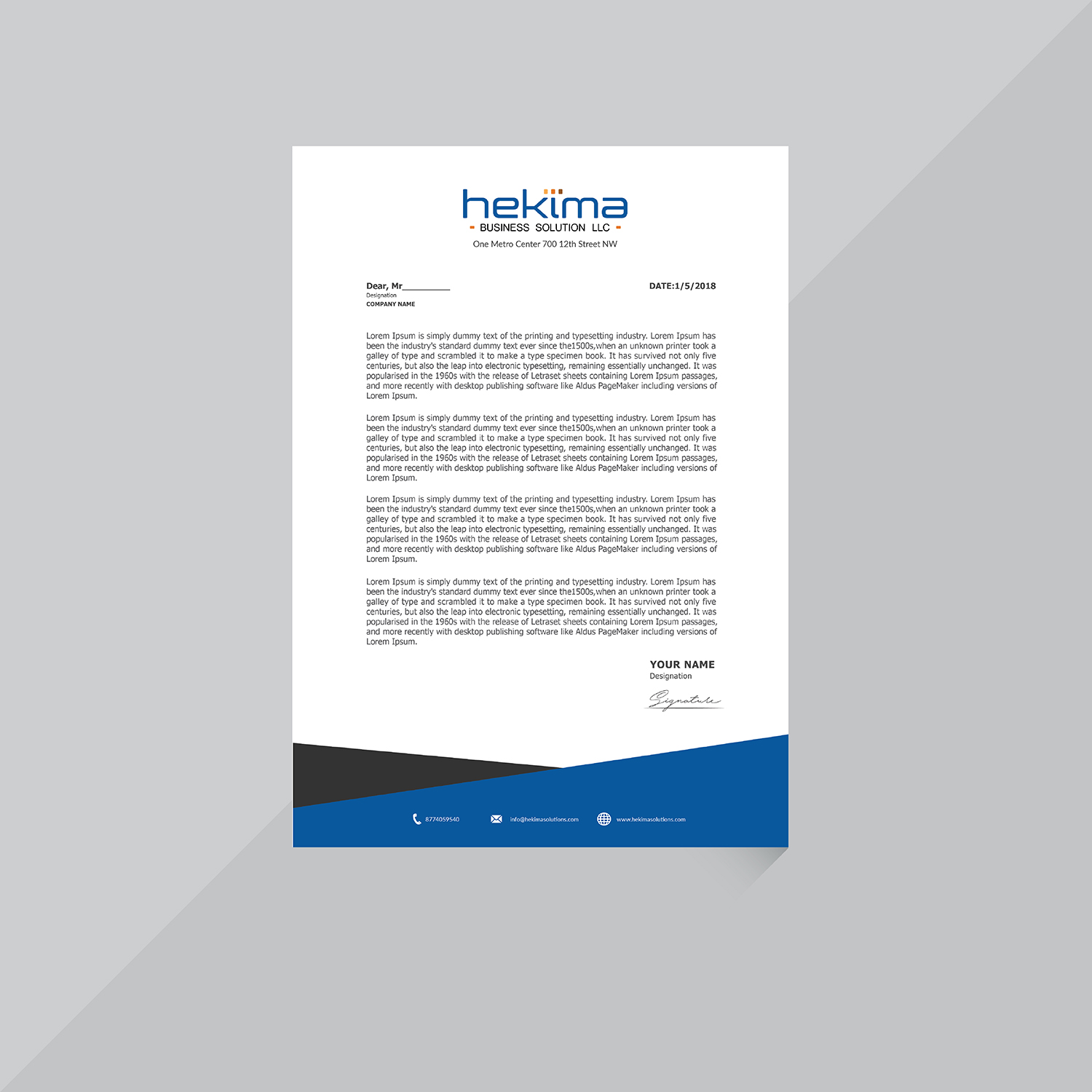 Stationery Design by bdesigner9 for this project | Design #17655170