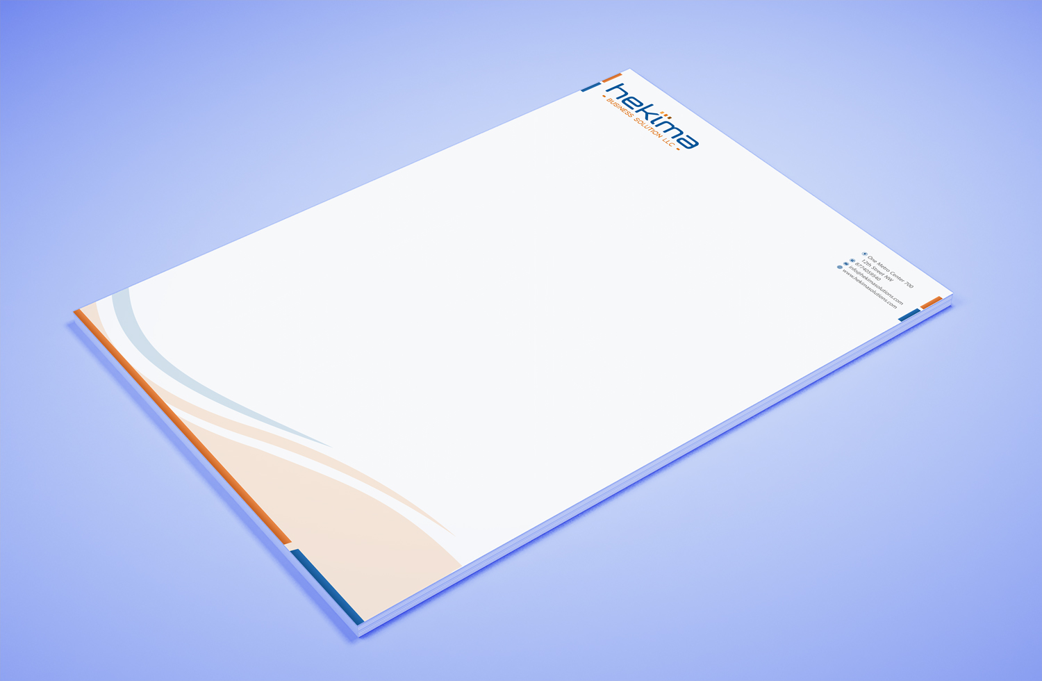 Stationery Design by Petter Goms for this project | Design #17487477