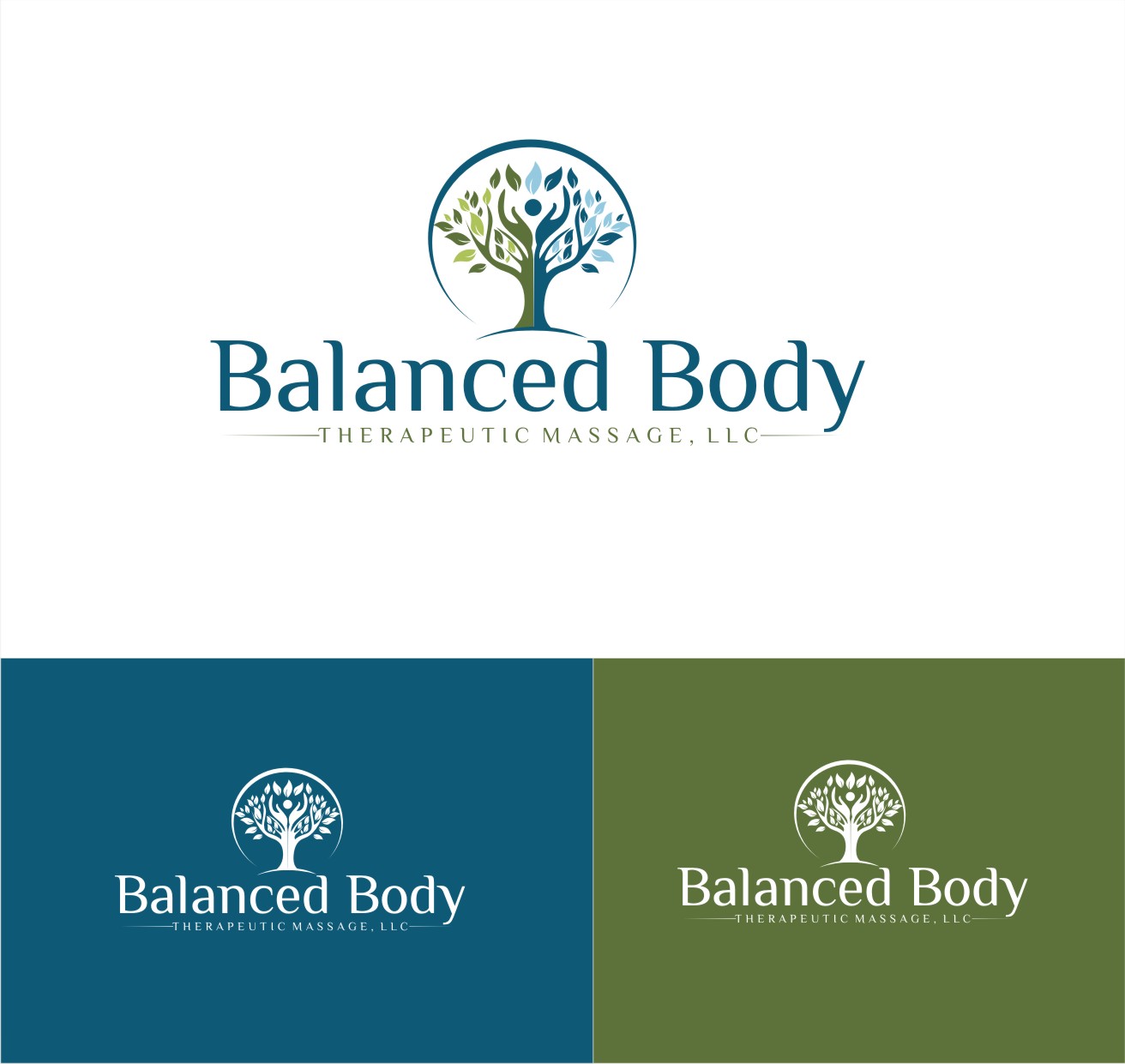 Logo Design by delu 003 for Balanced Body Therapeutic Massage, LLC | Design #17462692