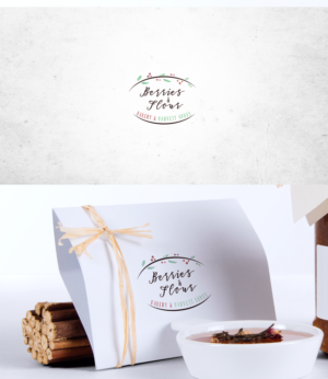 1) Berries and Flour 2) Berries and Flour Bakery and Harvest Goods | Logo Design by ne_padamo