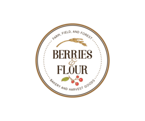 1) Berries and Flour 2) Berries and Flour Bakery and Harvest Goods | Logo-Design von 91.kremena.petrova