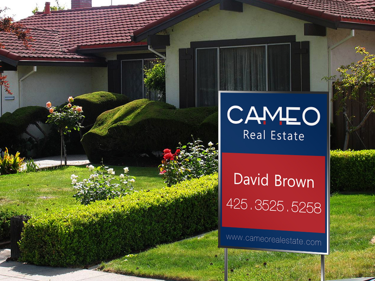 Logo Design by MicroZ for Cameo Real Estate | Design #2739183