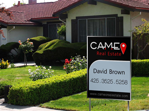Logo Design by MicroZ for Cameo Real Estate | Design: #2739228