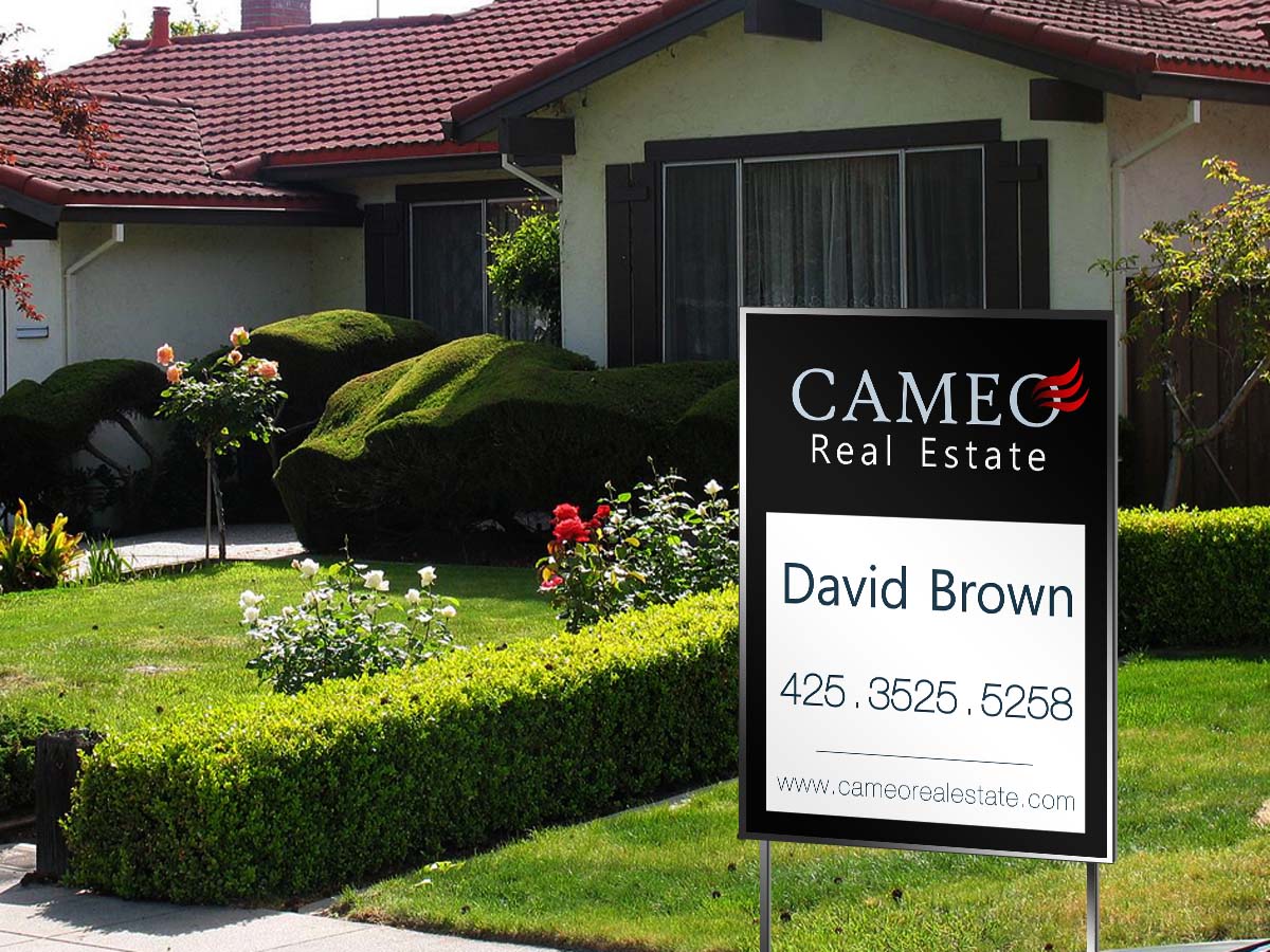 Logo Design by MicroZ for Cameo Real Estate | Design #2739281