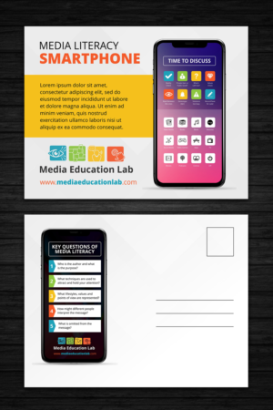Media Education Lab SmartPhone | Postcard Design by OwnDesign