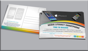 Media Education Lab SmartPhone | Postcard Design by Petter Goms
