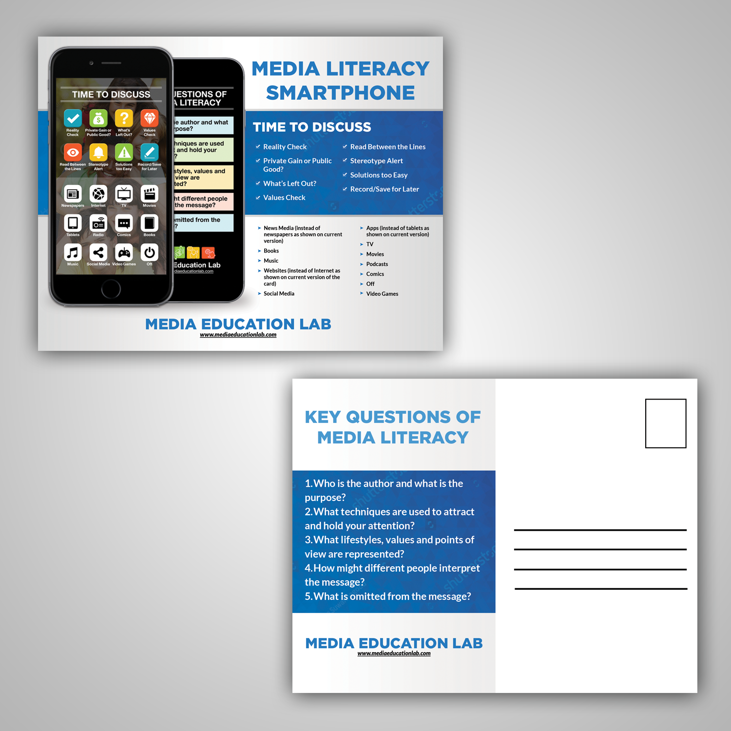 Diseño de Postal por Schöpfer para Media Education Lab | Diseño #17557112