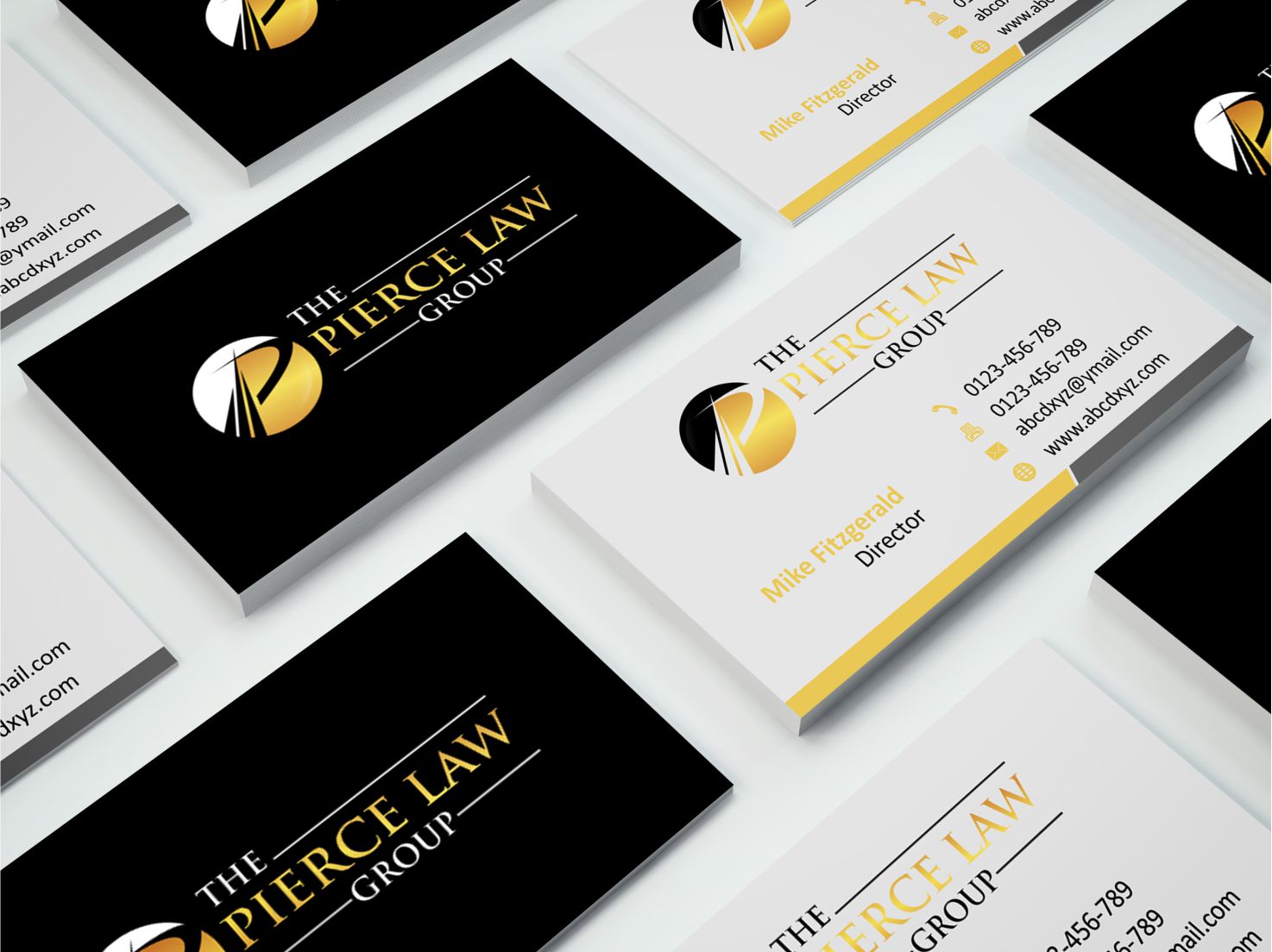 Design de Logo par Sarah Graphic pour Pierce Law PLLC | Design #17534176
