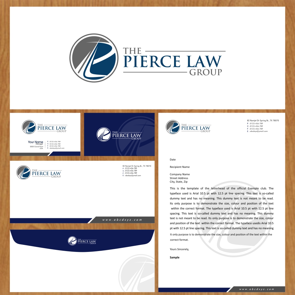 Diseño de Logo por Liyana para Pierce Law PLLC | Diseño #17467879