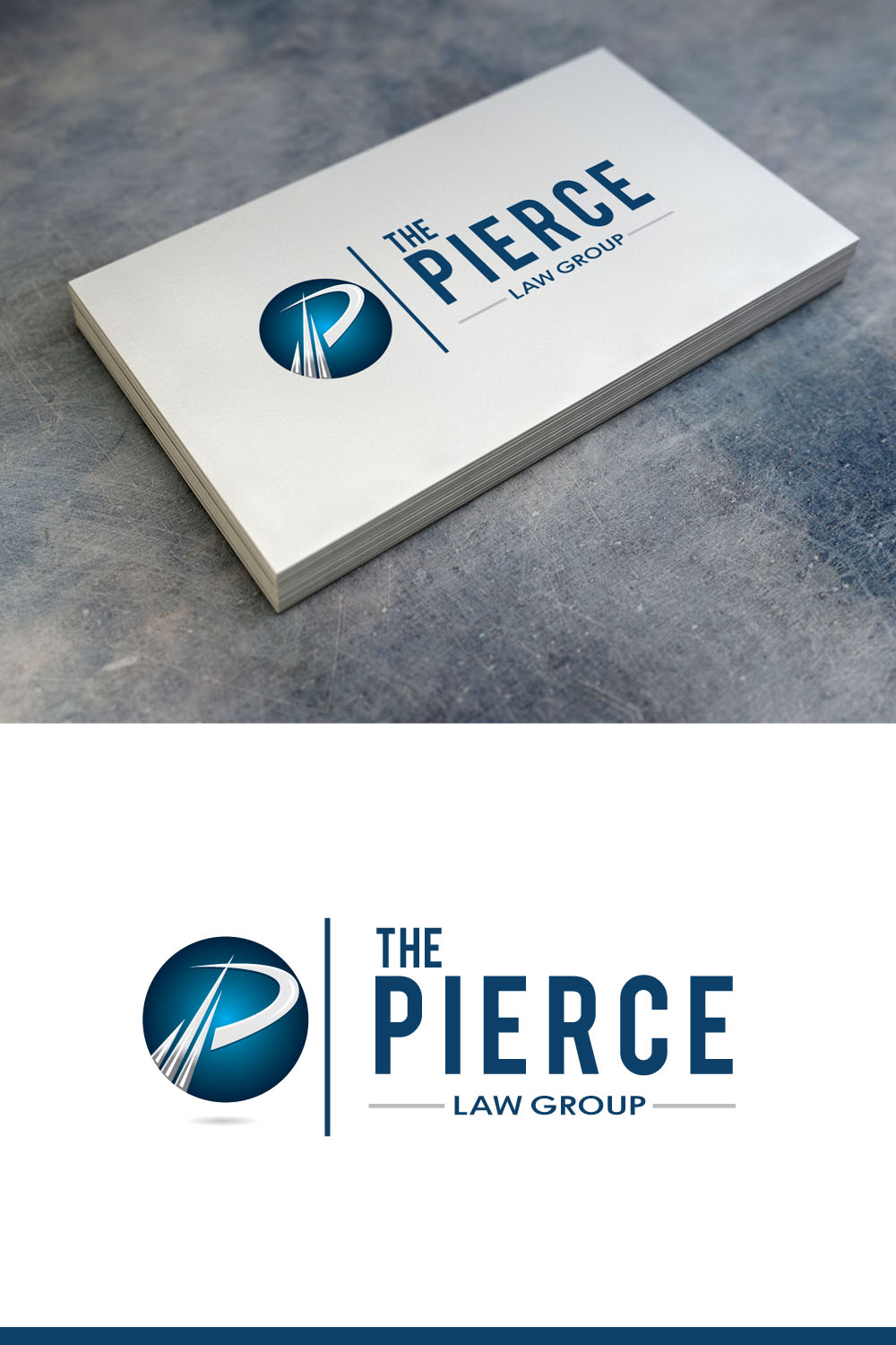 Diseño de Logo por e-graphics para Pierce Law PLLC | Diseño #17469929