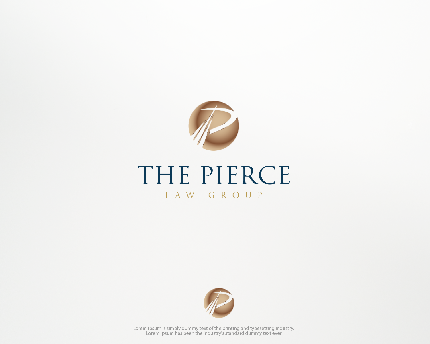 Logo-Design von groomfox für Pierce Law PLLC | Design #17527727
