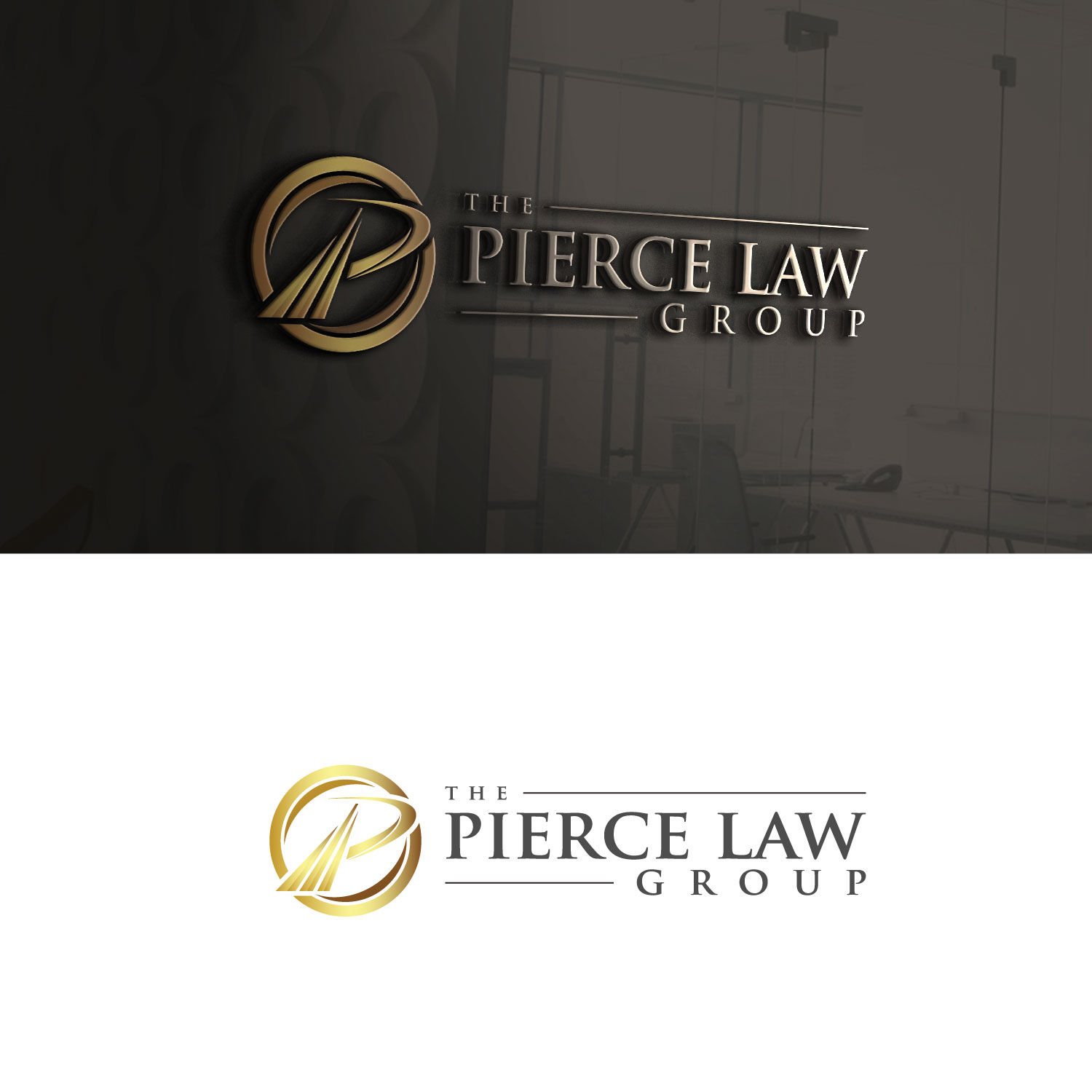 Diseño de Logo por bigi para Pierce Law PLLC | Diseño #17571639