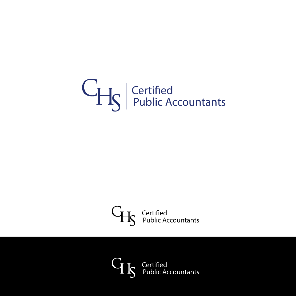 Logo Design by rslvdr for CHS Tax & Business Services, PLLC | Design #17585614