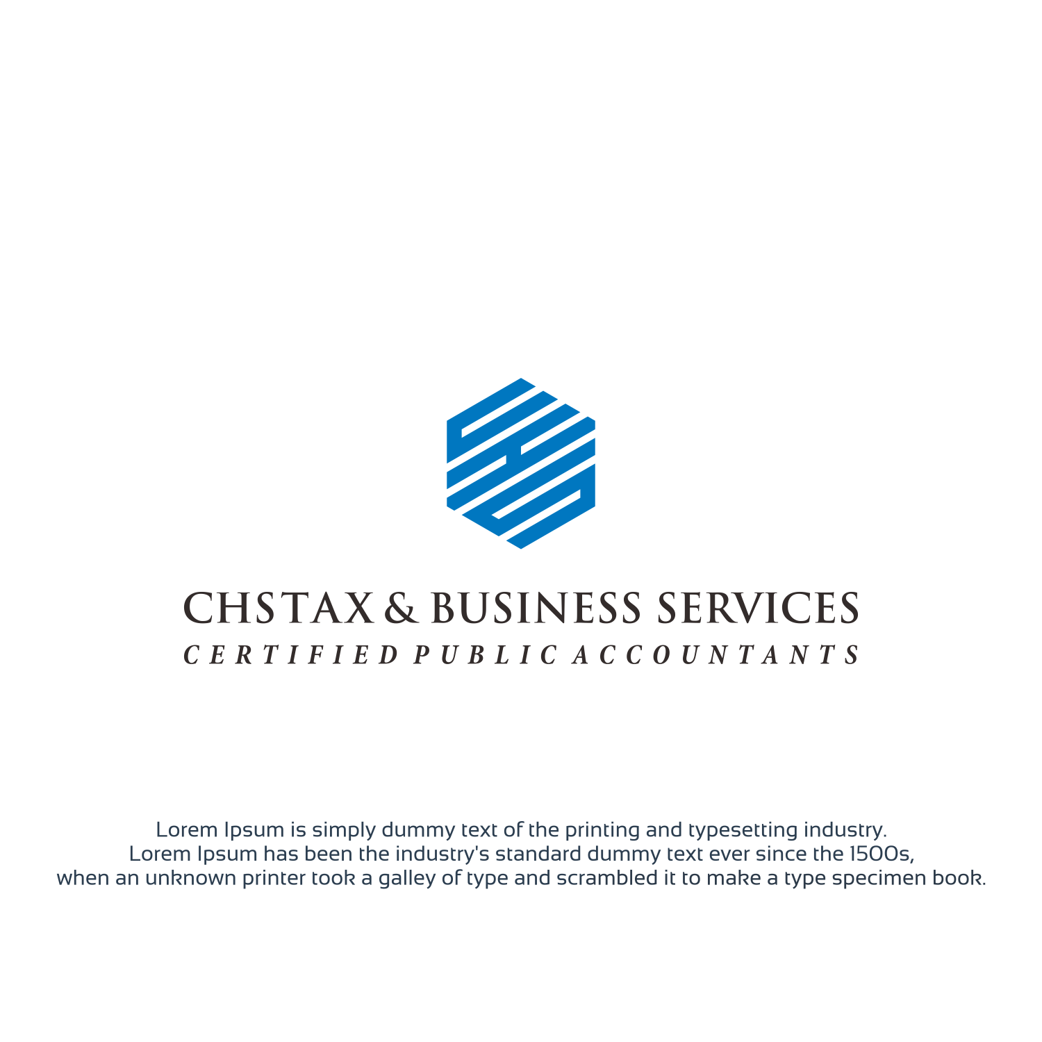 Logo Design by Optimistic_Studio for CHS Tax & Business Services, PLLC | Design #17575922