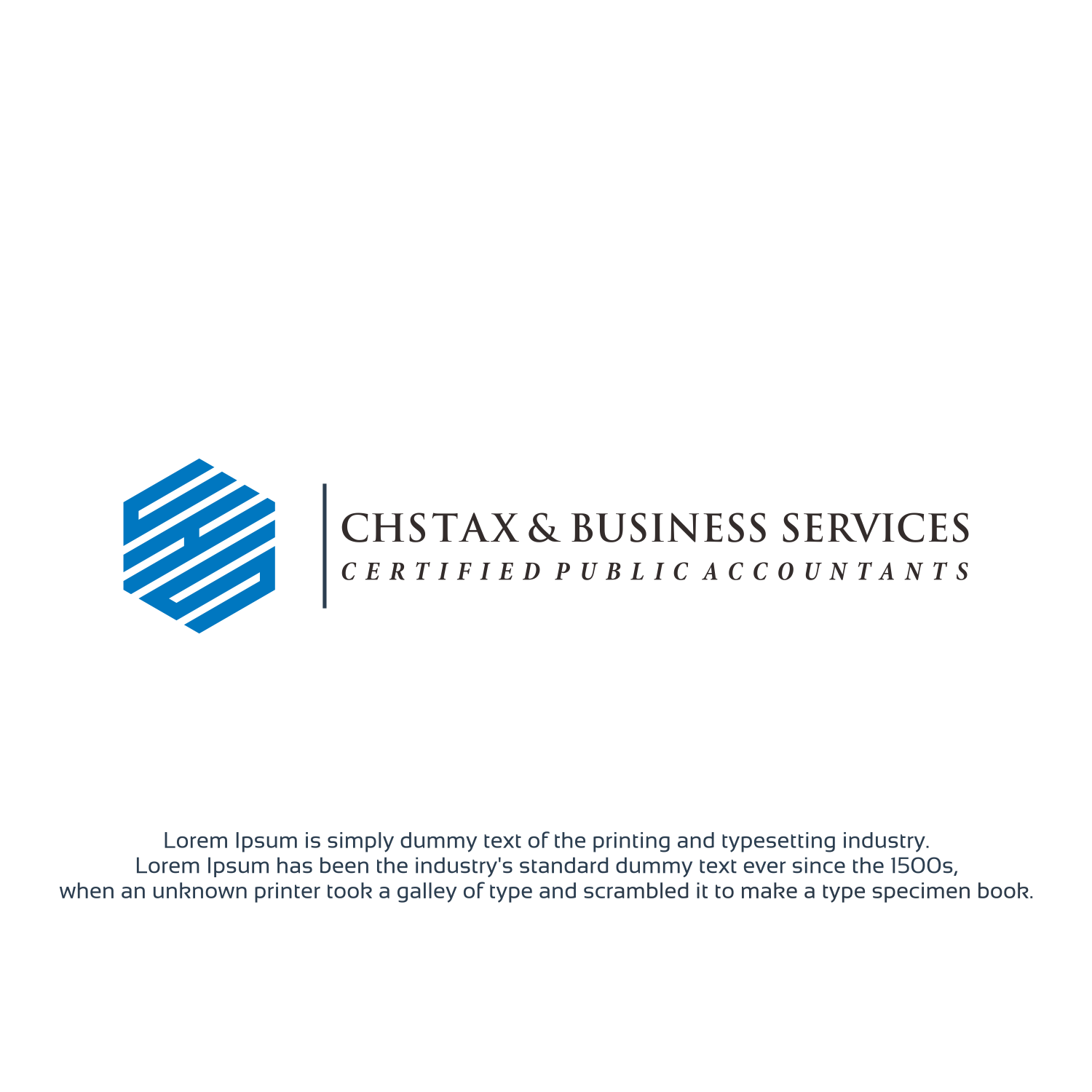 Logo Design by Optimistic_Studio for CHS Tax & Business Services, PLLC | Design: #17575923